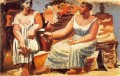 Tres mujeres en la fuente 8 1921 Pablo Picasso
